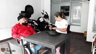 My girlfriend leaves me waiting to go celebrate our anniversary. I invite my mother-in-law and we end up fucking - Part - 2 image