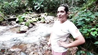 My girlfriend leaves me waiting to go celebrate our anniversary. I invite my mother-in-law and we end up fucking - Part - 4 image