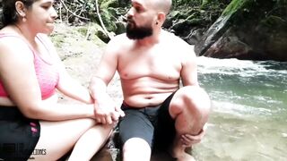 My girlfriend leaves me waiting to go celebrate our anniversary. I invite my mother-in-law and we end up fucking - Part