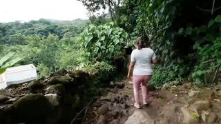 Eat my mother-in-law's pussy in different places in my city