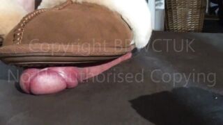 22-09-04 BROWN SLIPPERS COCK CRUSH 1 - 12 image