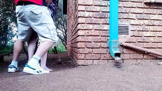 Fucking the neighbors wife in the garden - 12 image