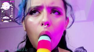 Part 1: Horny webcam model likes masturbating tokens thinking about your huge cock inside her wet pussy. - 8 image