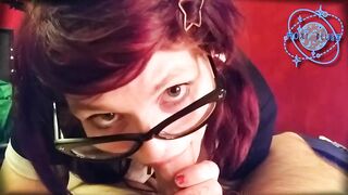 Moxi's Oral Creampie & Lollipop Cumplay - MoxiBluez