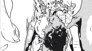 sisters sucking dick in the cartoon - 13 image