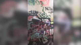 Nerdy co-worker walked me close to her job to eat dick and get facial - 2 image