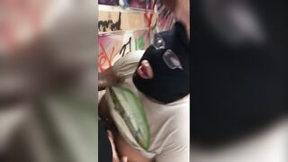 Nerdy co-worker walked me close to her job to eat dick and get facial - 7 image