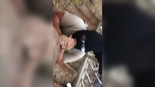 Nerdy co-worker walked me close to her job to eat dick and get facial - 8 image