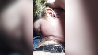 I cum on her face while she pump her nipple - 12 image