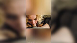 Sex Therapy - theblueyedslut goes deep to give a blowjob, get throat fucked, and Get a Facial By Imp - 12 image