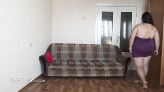 Huge tits BBW model Nina Doll fucking her big hairy gash - 6 image