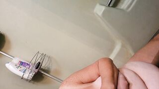 My chubby bbw wife Pandi is conducting business in the tub (Pt1/5) - 12 image