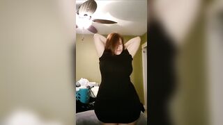 Plump & Busty BBW Trying on Clothes - 11 image