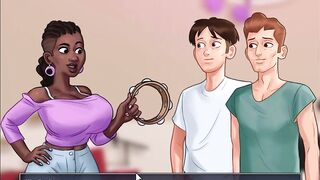 Summertime saga - Miss dewitt gave me a blowjob - 11 image