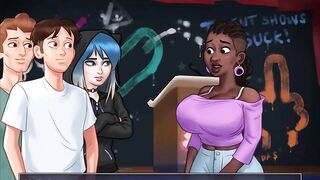 Summertime saga - Miss dewitt gave me a blowjob - 12 image