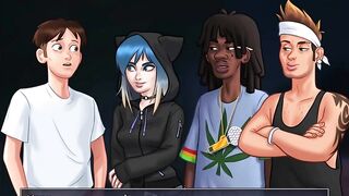 Summertime saga - Miss dewitt gave me a blowjob - 15 image