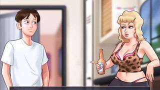 Summertime saga - Miss dewitt gave me a blowjob - 4 image