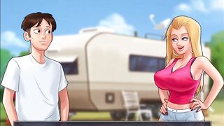 Summertime saga - Miss dewitt gave me a blowjob - 9 image