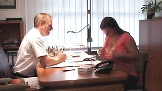 Thick German PAWG Fucked In The Office - 3 image