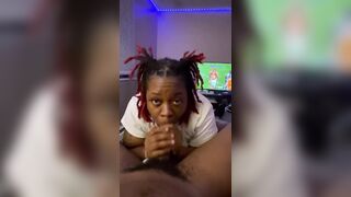 Coworker BF seen my videos and wanted some throat - 7 image