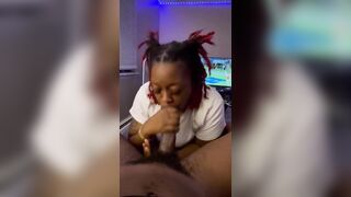 Coworker BF seen my videos and wanted some throat - 8 image