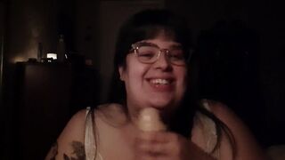 Goth BBW gives you personal attention- candlelit ASMR - 11 image