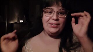 Goth BBW gives you personal attention- candlelit ASMR - 4 image