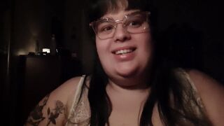 Goth BBW gives you personal attention- candlelit ASMR