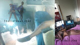 Stroking BBW African American Pussy Raw Hot Real Sex - 15 image