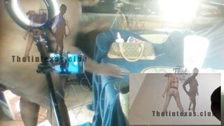 Stroking BBW African American Pussy Raw Hot Real Sex - 9 image