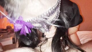 Sexy Stocking Cosplay at the Asian Massage Parlor - 15 image