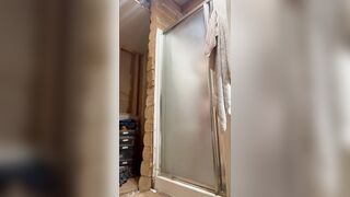 Sneaky cam catches hot blonde babe in shower - 2 image