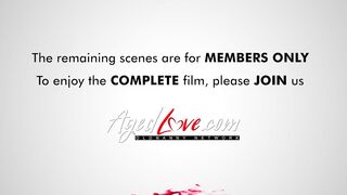 AGEDLOVE Blonde Mature Lacey Starr Got Good Taste Of Big Black Cock of Ryan - 11 image