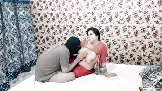 My stepson cums on my big tits when I was home alone - 4 image