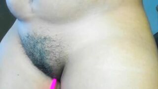 My ebony girlfriend show her fat pussy - 15 image