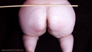 Little BBW Teen Hottie Spanked, Caned & Finger Fucked by Daddy - Beautiful Caning Marks on PAWG ass - Best Authentic Homemade BDSM DDLG Porn - 4 image