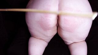 Little BBW Teen Hottie Spanked, Caned & Finger Fucked by Daddy - Beautiful Caning Marks on PAWG ass - Best Authentic Homemade BDSM DDLG Porn - 8 image