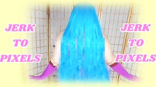 MEMEME Cosplay Dance Loop Jerk off to Censored Porn - 4 image