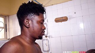 African Gift Caught by her friend fucking her husband in same room - 4 image
