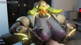 Best of Orisa teaser Compilation | Overwatch Porn Parody | Check out the Artist's Work - 8 image