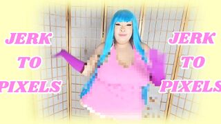 MEMEME Cosplay Jerkoff to pixels Censored Mindfuck betasafe Loop