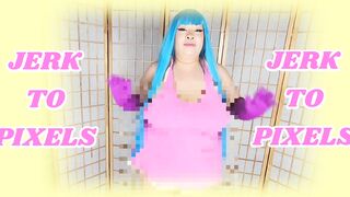 MEMEME Cosplay Jerkoff to pixels Censored Mindfuck betasafe Loop