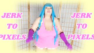 MEMEME Cosplay Jerkoff to pixels Censored Mindfuck betasafe Loop