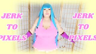 MEMEME Cosplay Jerkoff to pixels Censored Mindfuck betasafe Loop