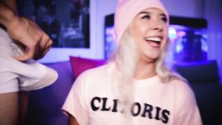 Sexy Colombian sucks her boyfriend's cock and rides passionately on the couch - 5 image