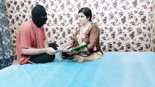 Indian Teacher Romantic Fuck with her Cute Student - 3 image