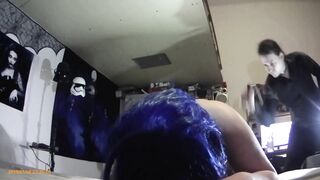 Mazo bitch punished by her Master & painfully moaning into the cam HD - 15 image
