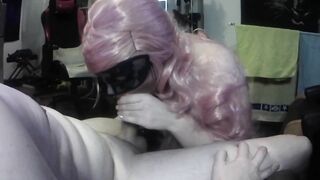 Obedient stepdaughter deepthroats & swallow stepdaddy's cum HD