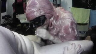 Obedient stepdaughter deepthroats & swallow stepdaddy's cum HD