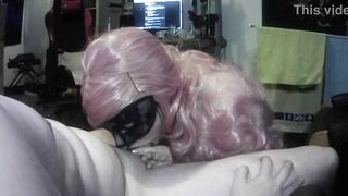 Obedient stepdaughter deepthroats & swallow stepdaddy's cum HD